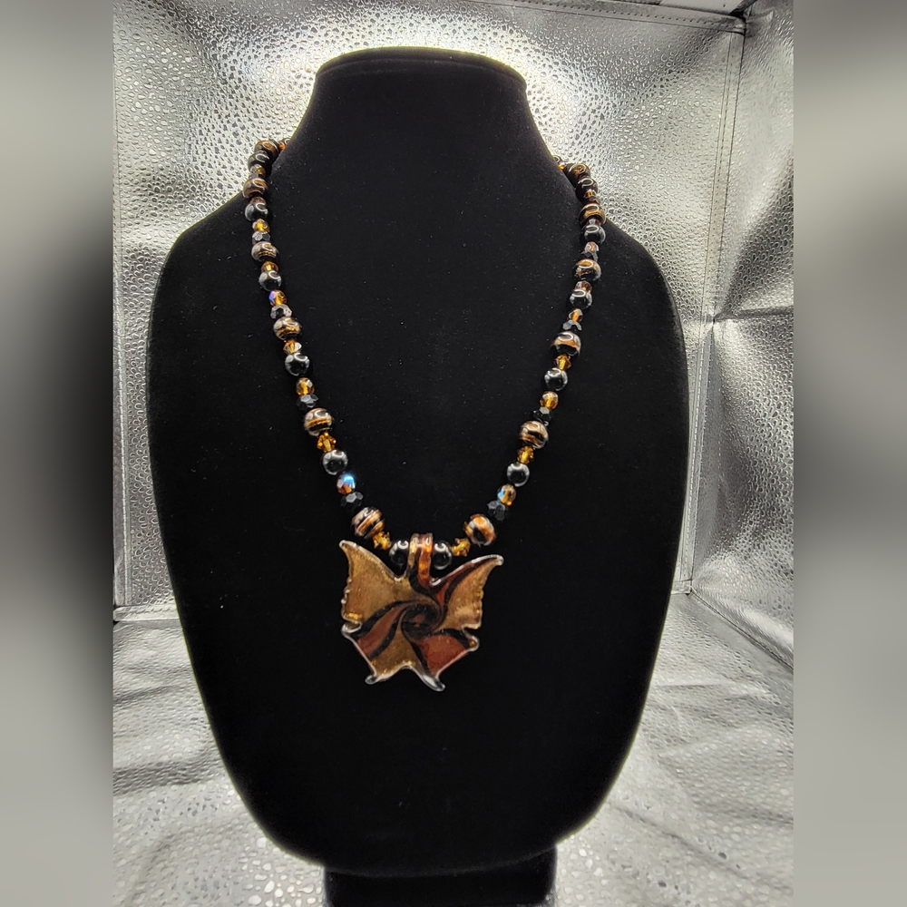 Beautiful handmade necklace.